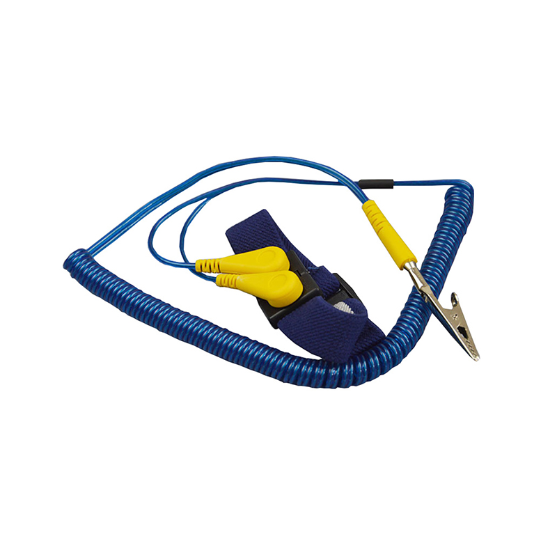 Antistatický popruh zápěstí s kabelovým