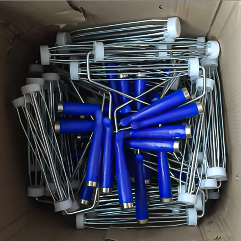 PE lepkavý válec krátký držadlo