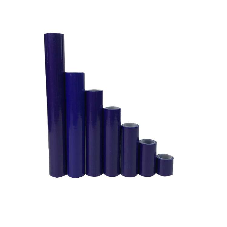PE lepkavý válec modrá