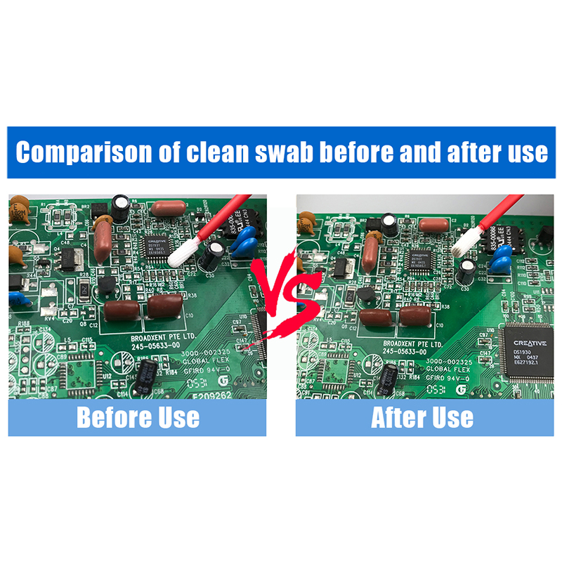 Pletený polyesterový výtěr